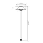Helena LED Solid Brass Path Light