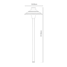 Elara Brass Landscape Path Light – Antique Bronze