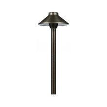 Dawn Brass Path Light with Hood 450mm