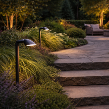 Nora Antique Bronze Outdoor Path Light